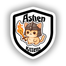 Ashen Kittens Logo